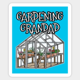 Gardening Grandad Father's Day Sticker